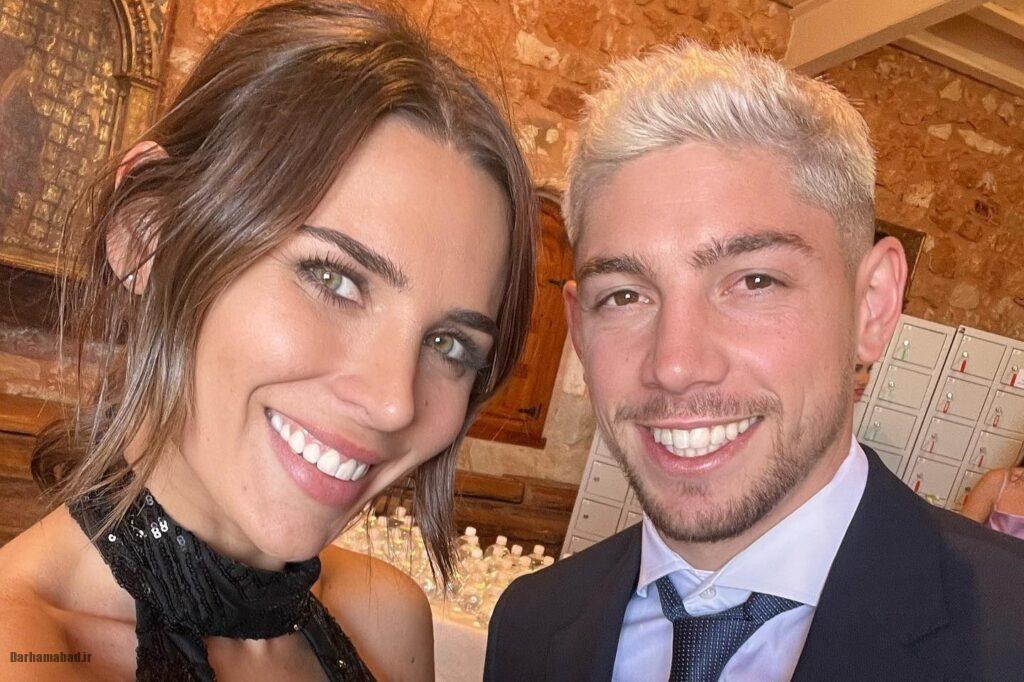 فدریکو واورده کنار همسرش - Federico valverde husband Mina Bonino فدریکو واورده کنار همسرش -Federico valverde husband Mina Bonino