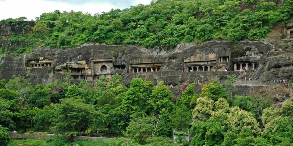 ajanta-caves-india غارهای آجنتا