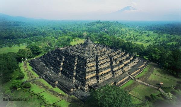 borobudur-temple-indonesia معبد بورو بودور