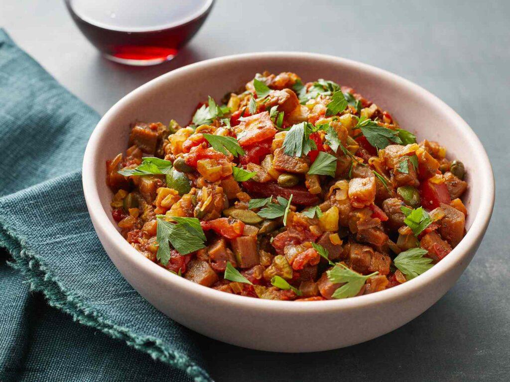 caponata-sicilian-dish1 غذای سیسیلی