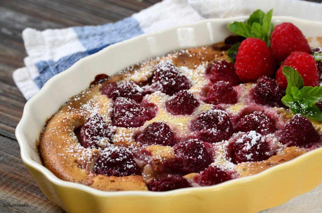 clafoutis-french-dessert2 دسر کلافوتی