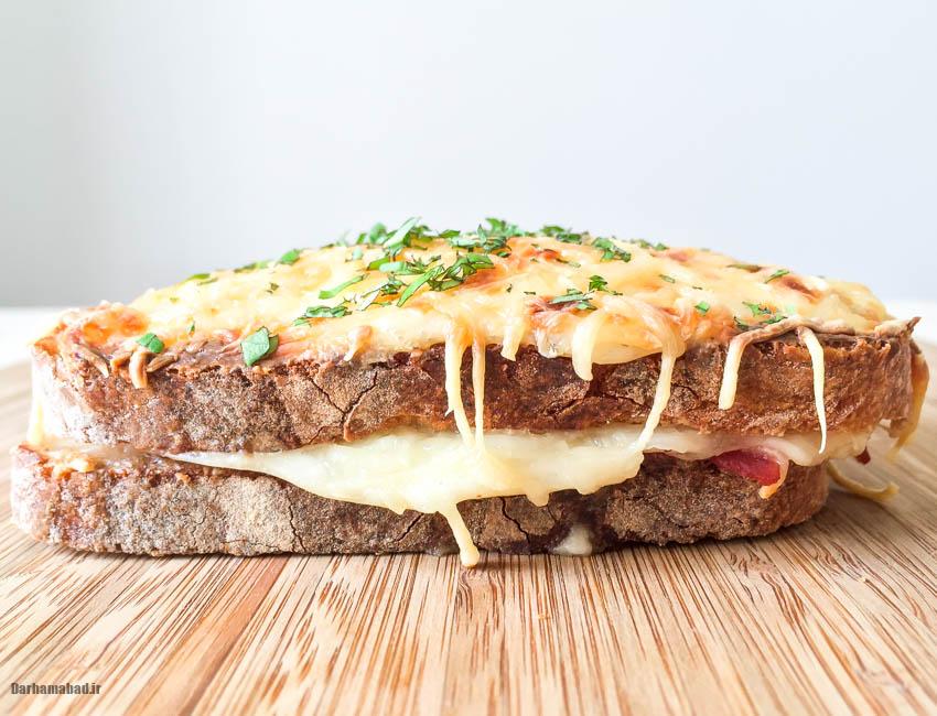 croque-monsieur-france4 میان وعده فرانسوی