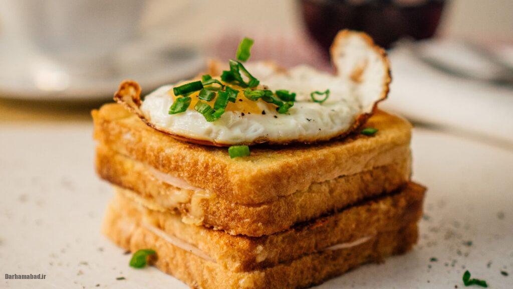 croque-monsieur-france5 فست فود فرانسوی