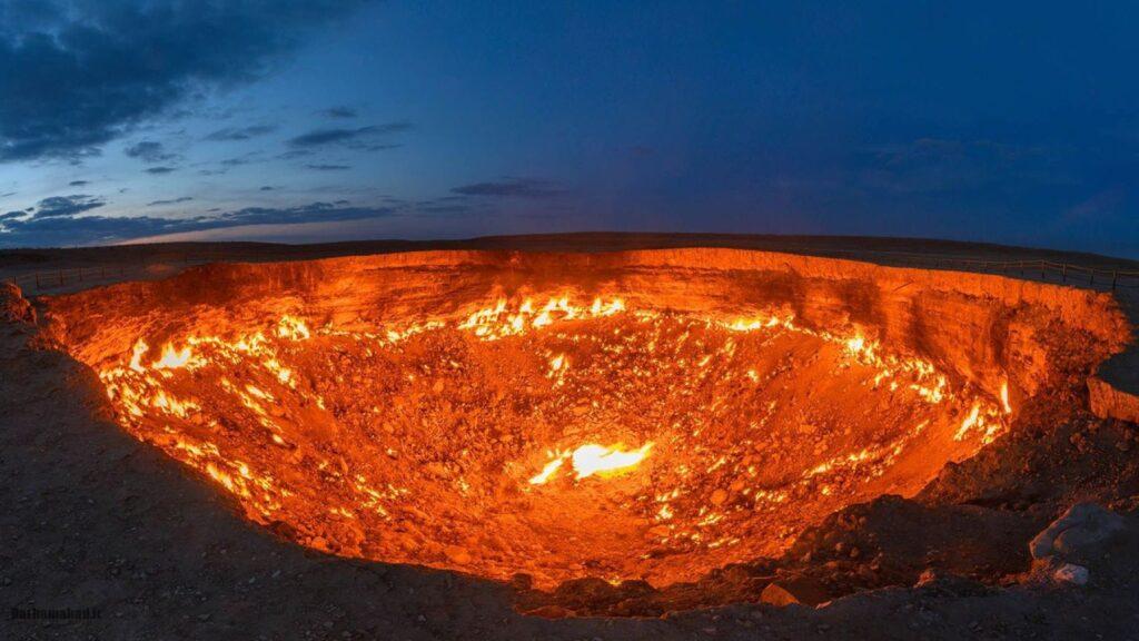 door-to-hell-turkmenistan1 دروازه جهنم ترکمنستان