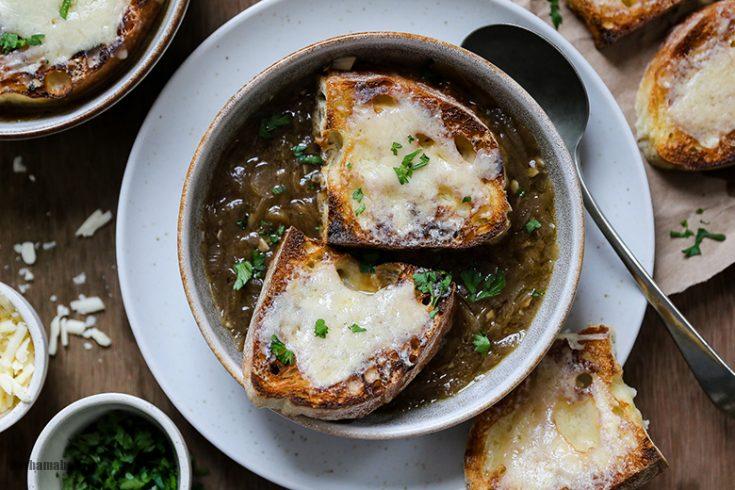 french-onion-soup3 سوپ پیاز