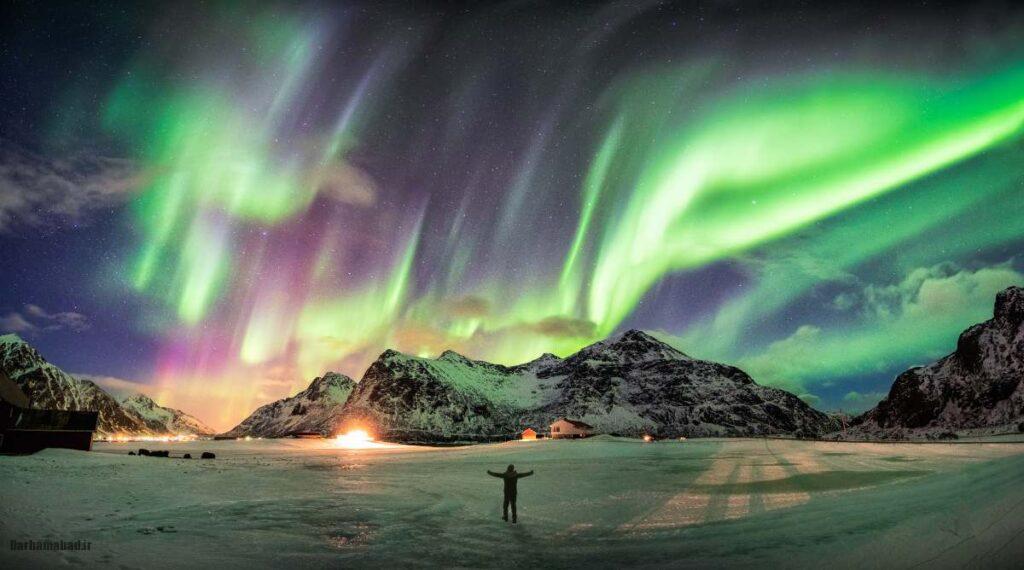 iceland-lights نورهای شمالی
