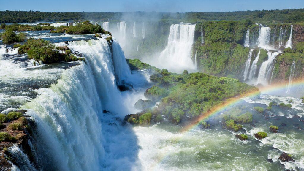 iguazu-waterfall آبشار زیبای ایگواسو برزیل