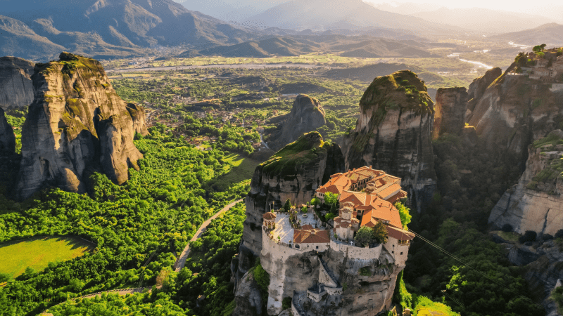 meteora-greece4 جاذبه های یونان