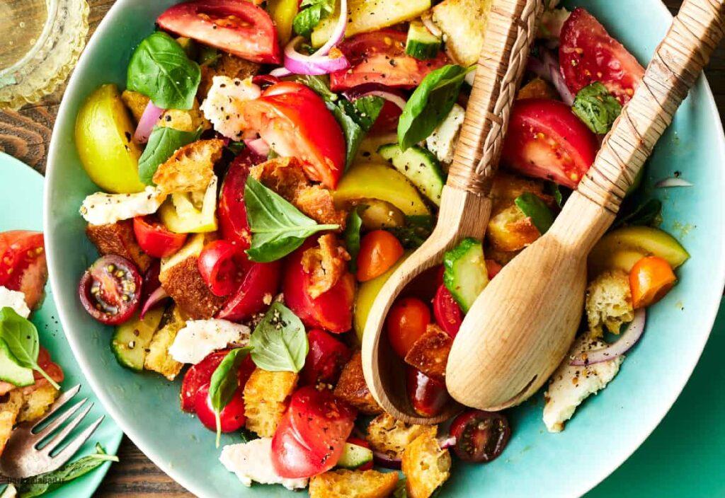 panzanella1 سالاد نان ایتالیا