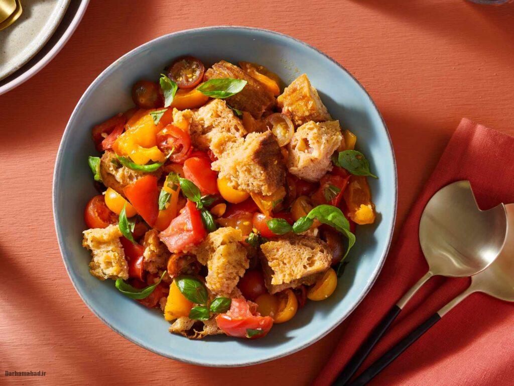 panzanella2 سالاد نان