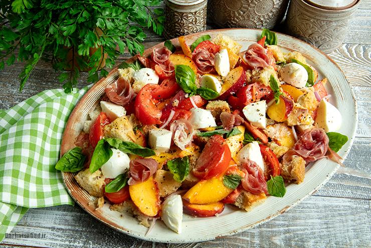 panzanella6 سالاد توسکانی