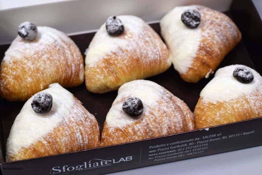 sfogliatella-italian-dessert6 شیرینی هزارلایه ایتالیایی