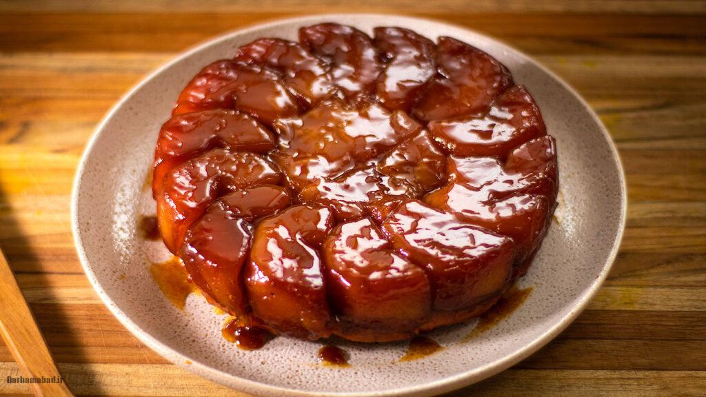 tarte-tatin-france دسر کلاسیک فرانسوی