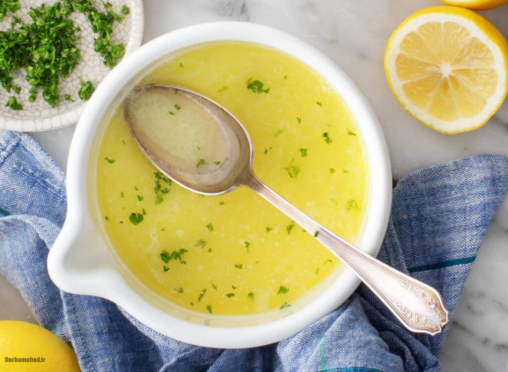 Butter and garlic sauce سس کره و سیر