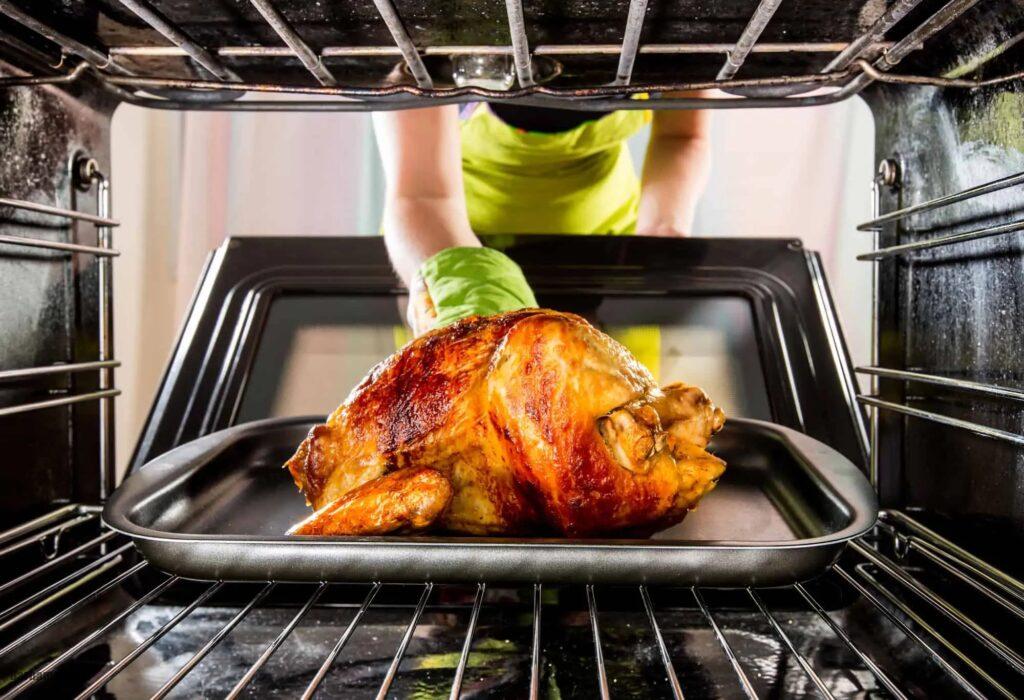combination-cooking حرارت غیرمستقیم برای پخت داخلی