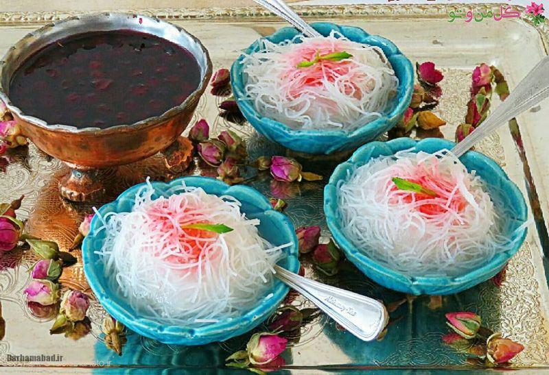Faloodeh Kermani دسر سنتی ایرانی