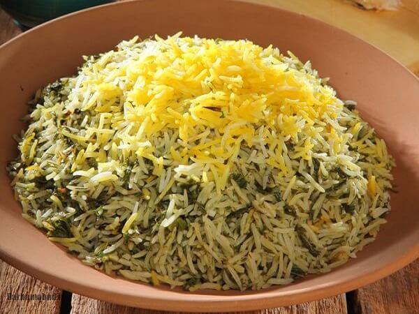 سبزی پلو مخلوط سبزی پلو مخلوط