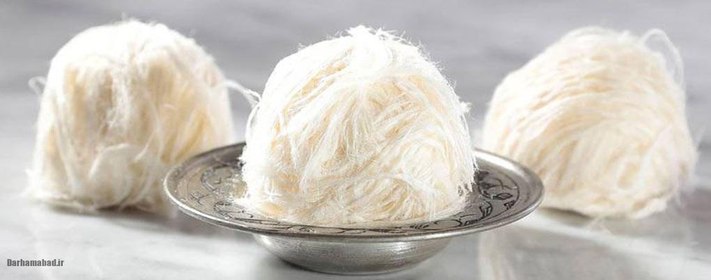 Yazd cotton candy پشمک یزدی