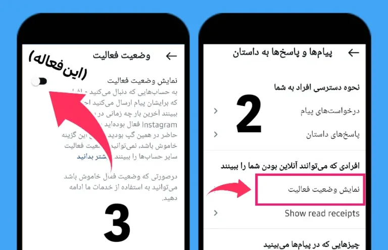 چگونه در اینستا انلاین بودنمان مشخص نشود