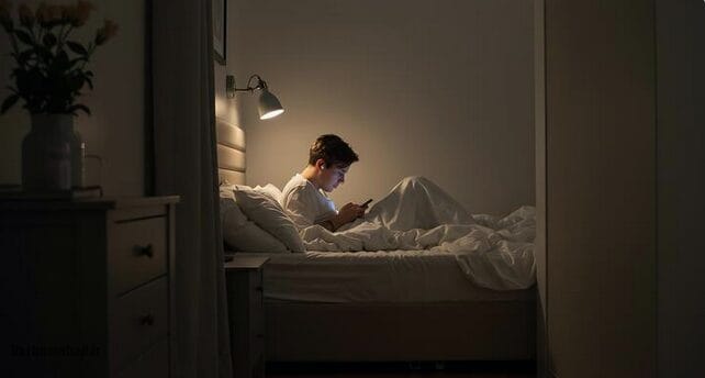 استفاده از گوشی قبل خواب چه ضرری دارد؟