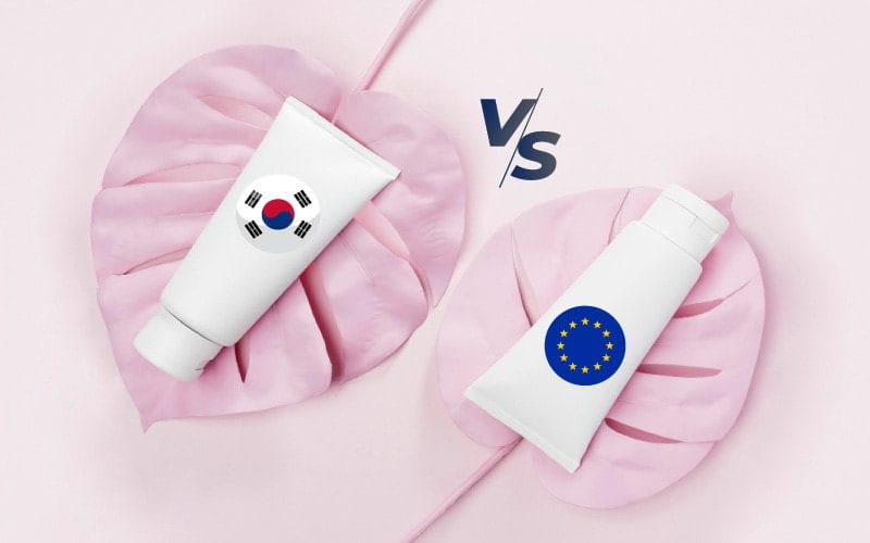 مقایسه محصولات مراقبت از پوست کره‌ای و اروپایی