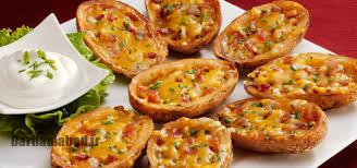 سیب‌زمینی شکم‌پر: پیش‌غذایی خوشمزه، ساده و مناسب مهمانی‌ها