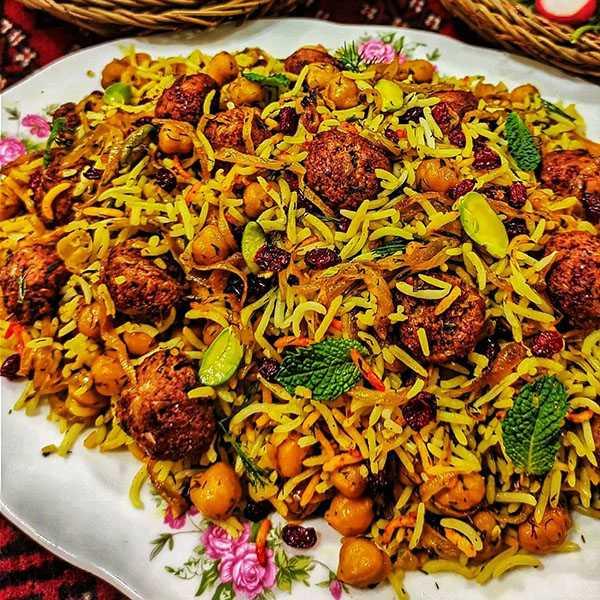 طرز تهیه نخود پلو خوشمزه و مجلسی؛ غذای سنتی با طعمی فراموشنشدنی