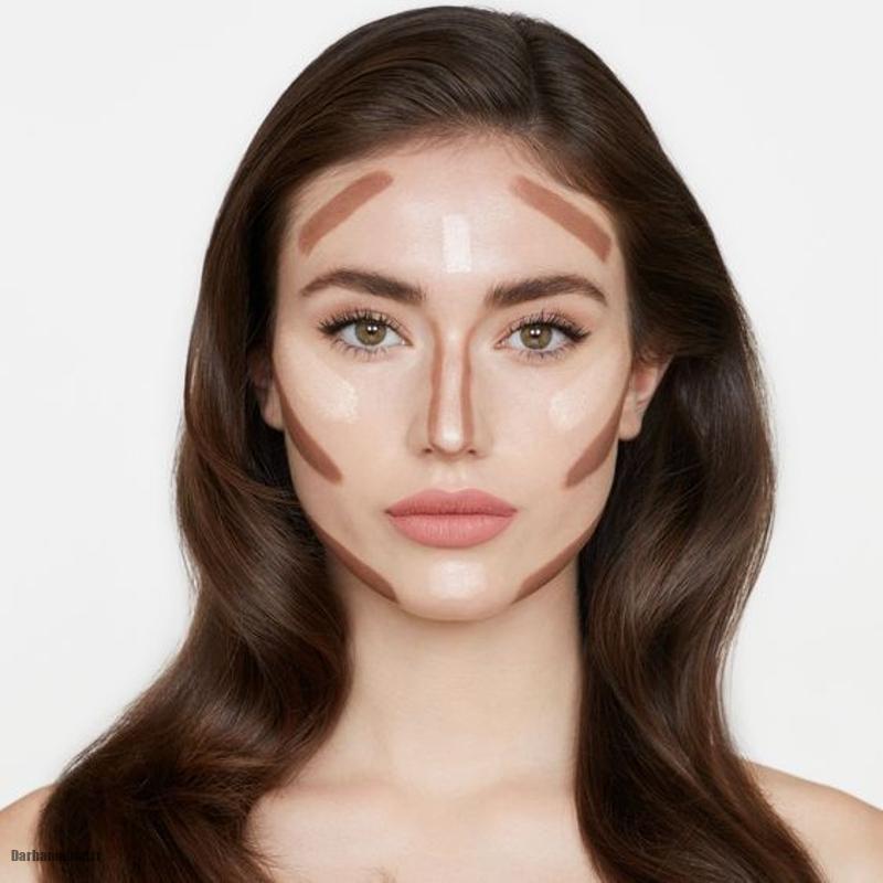 کانتورینگ صورت، نحوه انجام آن برای جذاب شدن، انواع آن و مزایا 1 کانتورینگ صورت، نحوه انجام آن برای جذاب شدن، انواع آن و مزایا