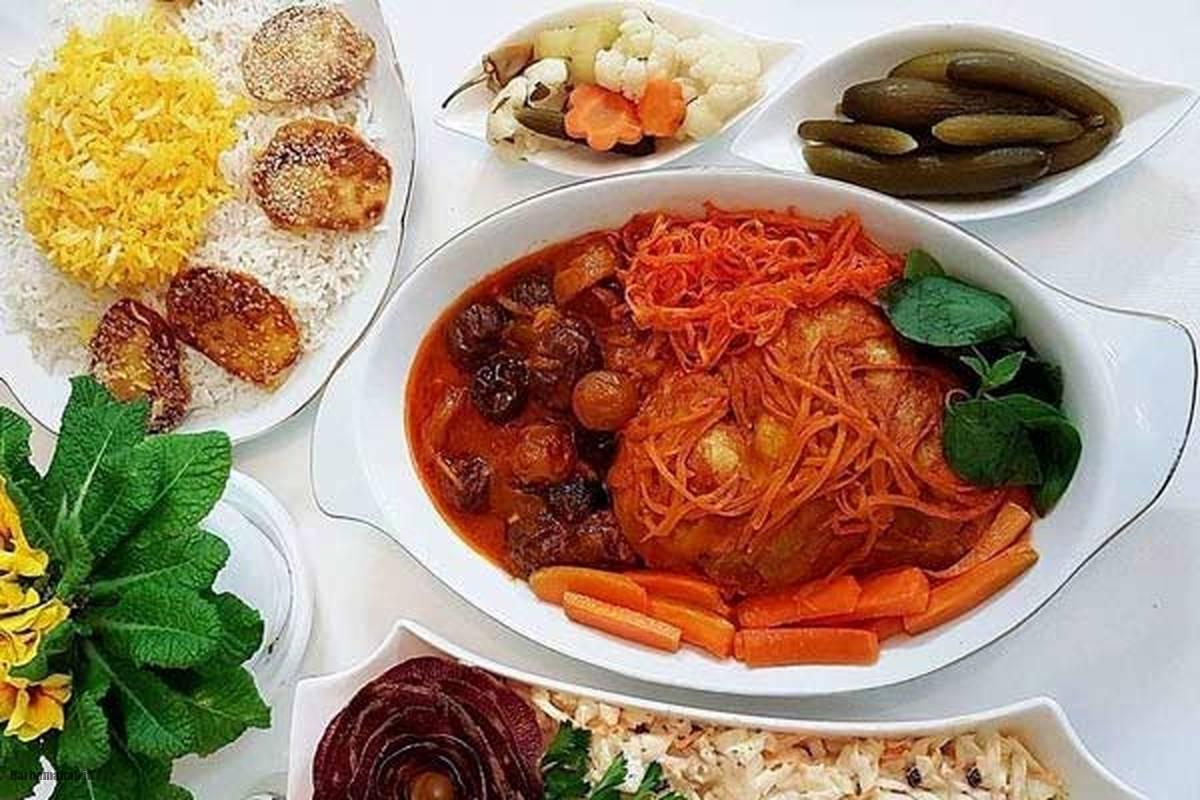 خورش آلو و هویج