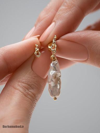 Alberte Pearl Mismatch Drop Earrings with Freshwater Pearl Accents – Lunai  Jewelry