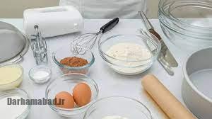 مواد لازم برای بستنی خانگی پایه: