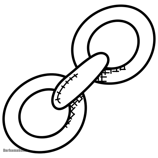 شکل دیده شده در ظرف آب