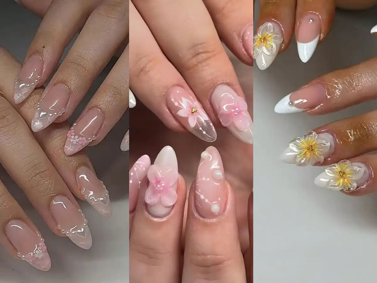 طرح ناخن سه بعدی | تصاویر 15 مدل جذاب برای خاص پسندها