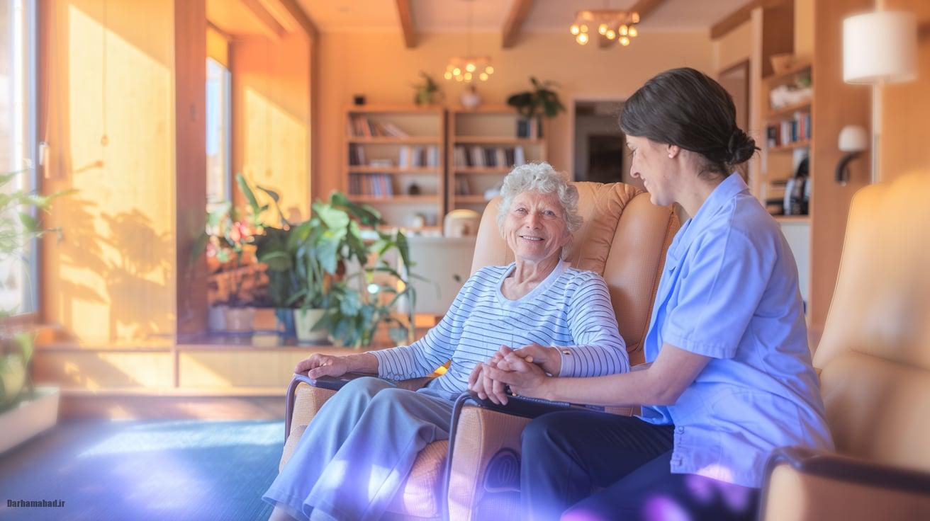 کاهش تنهایی سالمندان