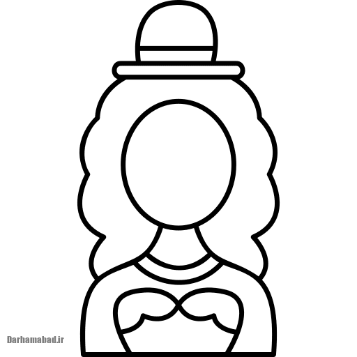 شکل دیده شده در ظرف آب