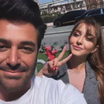 محمدرضا گلزار و همسرش