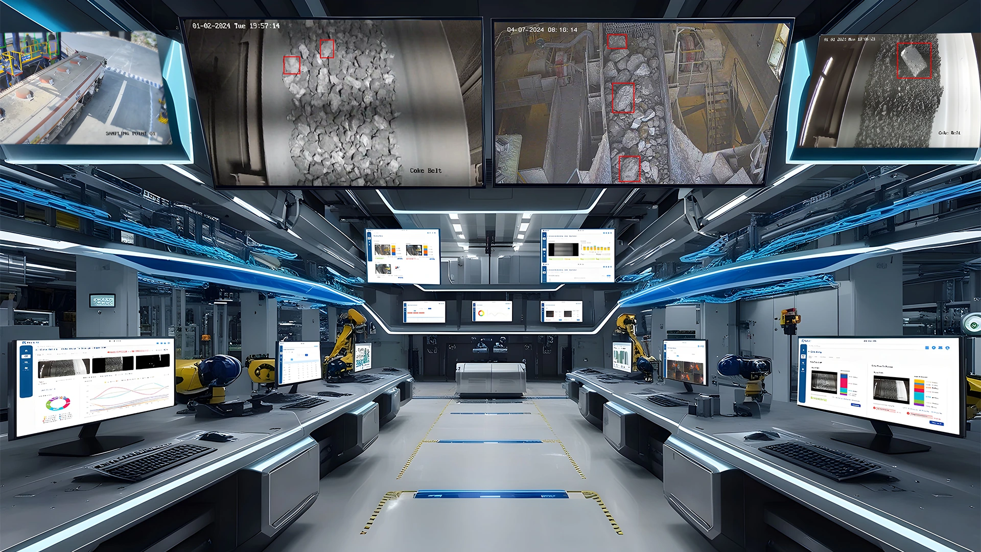 پیاده‌سازی سیستم‌های مانیتورینگ لحظه‌ای در خط تولید