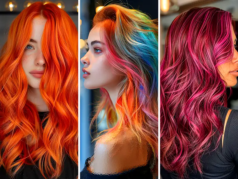 رنگ مو فانتزی ۲۰۲۵