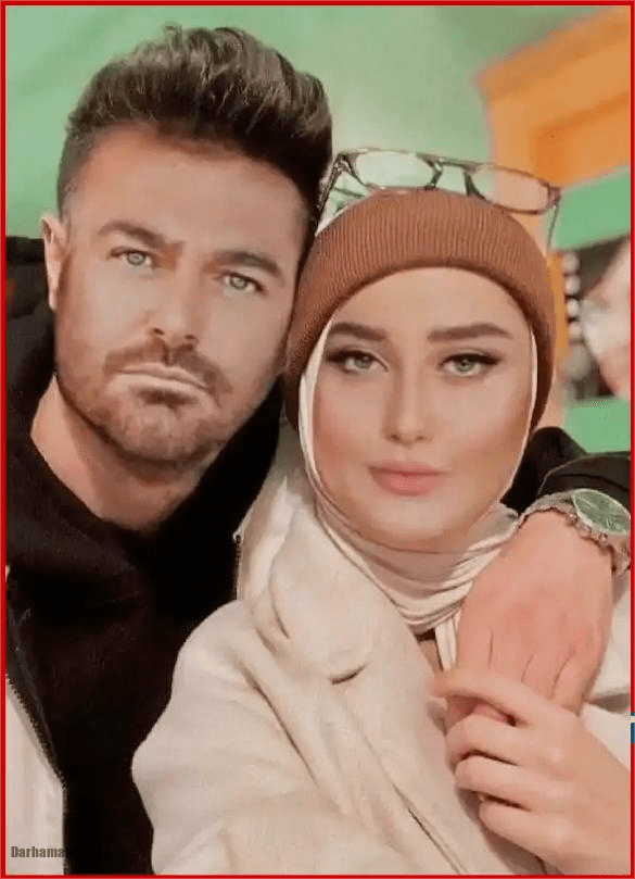 محمدرضا گلزار و همسرش آیسان قاسمی