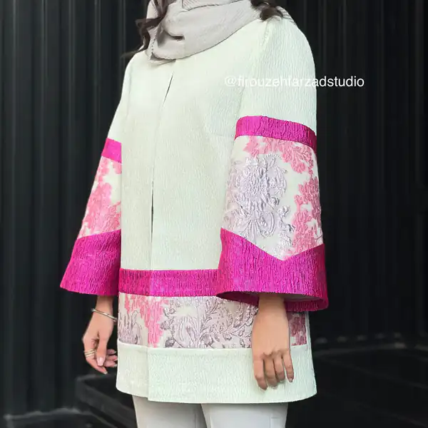 مدل مانتو کوتاه بدون دکمه