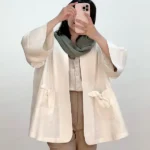 مدل مانتو کوتاه بدون دکمه