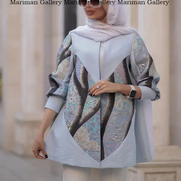 مدل مانتو ژاکارد