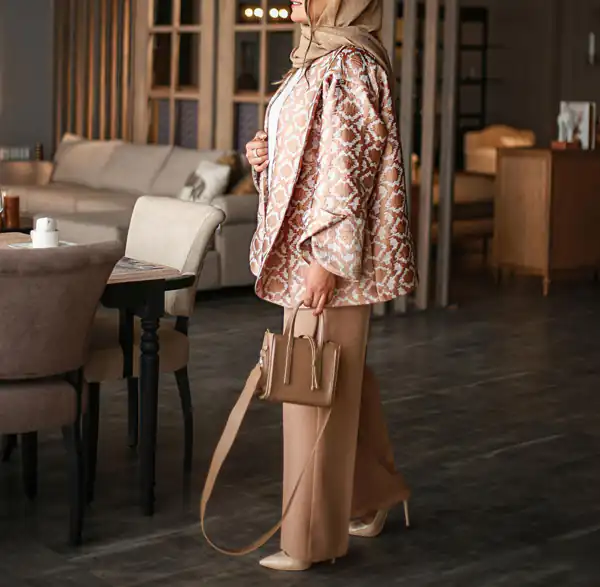 مدل مانتو ژاکارد