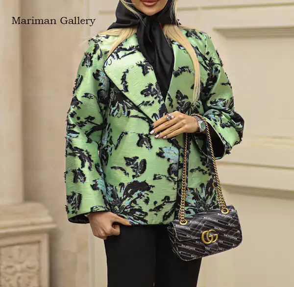 مدل مانتو ژاکارد