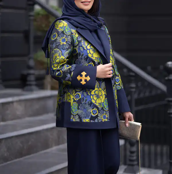 مدل مانتو ژاکارد