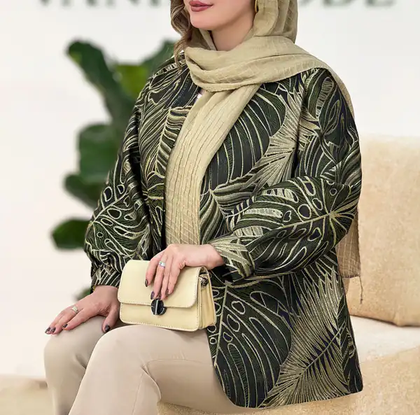 مدل مانتو ژاکارد