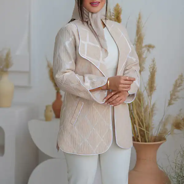 مدل مانتو ژاکارد