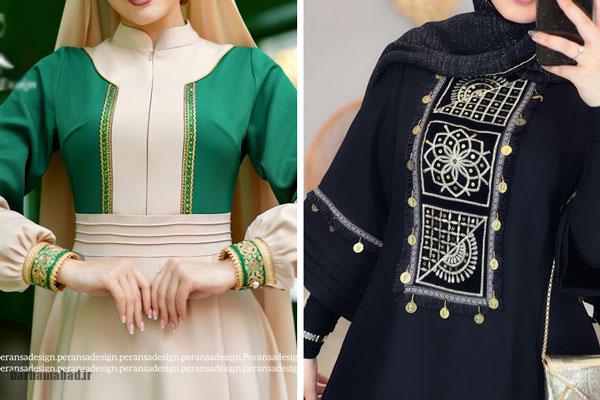 مدل مانتو سنتی جدید در اینستاگرام مدل مانتو سنتی امسال مدل مانتو سنتی با پارچه ترمه مجلسی مدل مانتو سنتی دو تیکه مدل مانتو سنتی جلو بسته مدل مانتو با پارچه سنتی گلدوزی