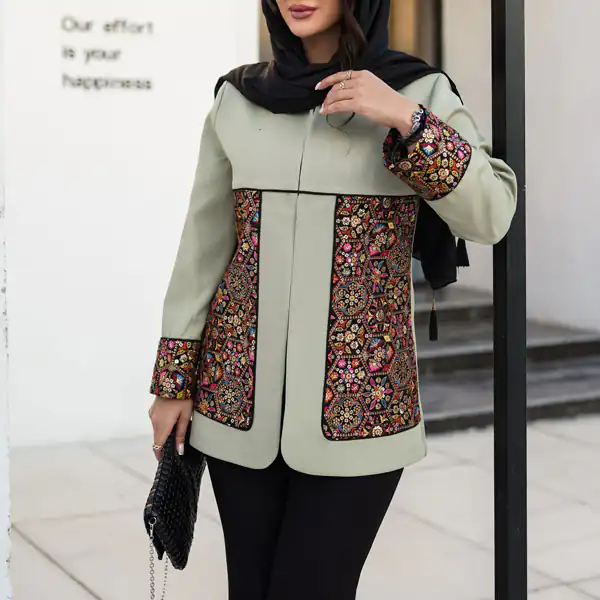 مدل مانتو سنتی برای عید