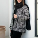 مدل مانتو طرح دار